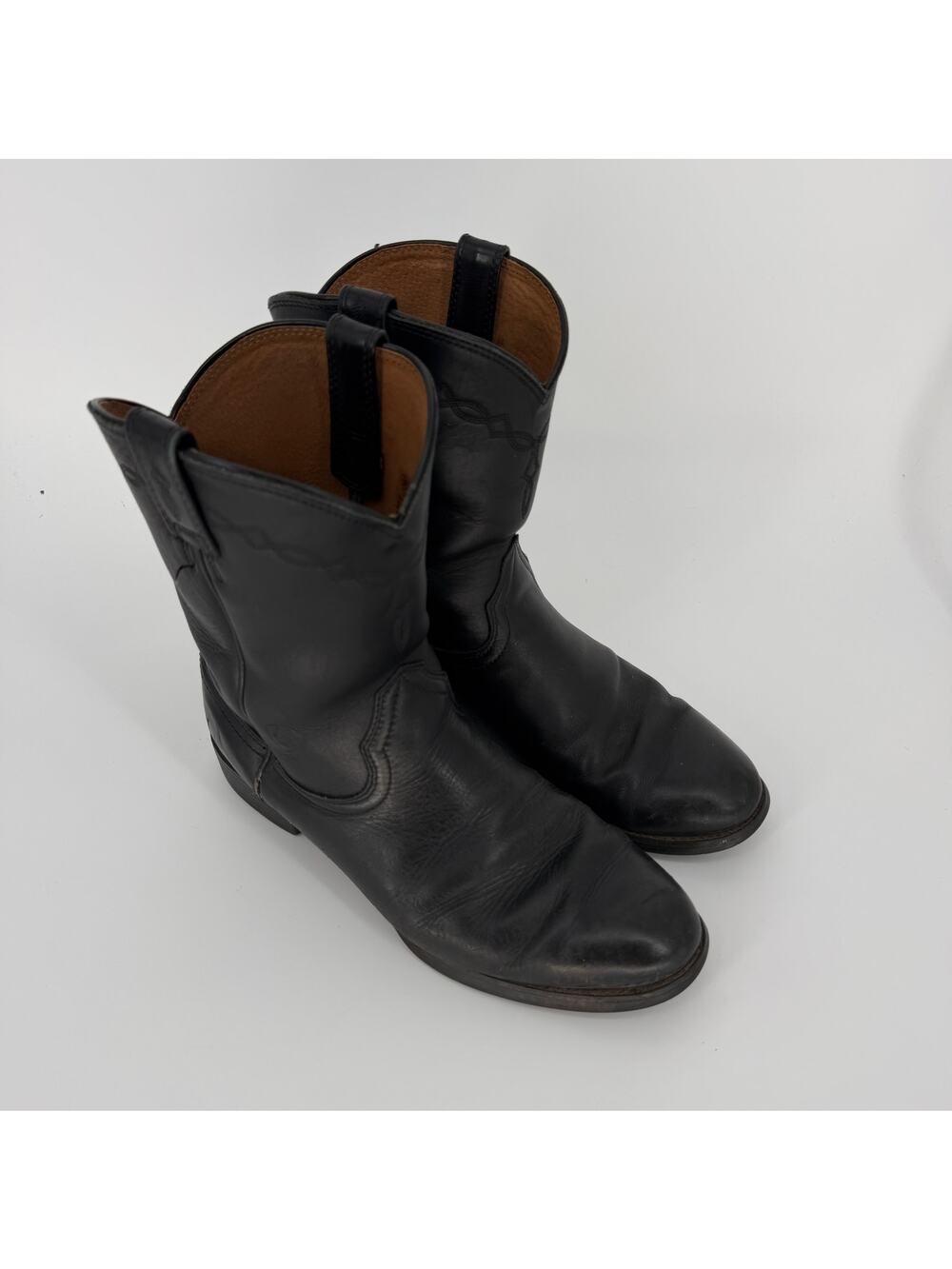 Ariat Men's Heritage Roper Western Boots Round Toe Size 11.5D Black